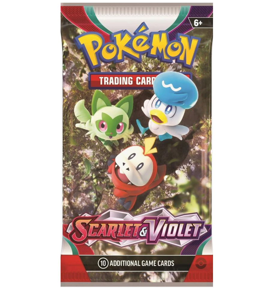 Scarlet & Violet Booster Pack (10 Cards)