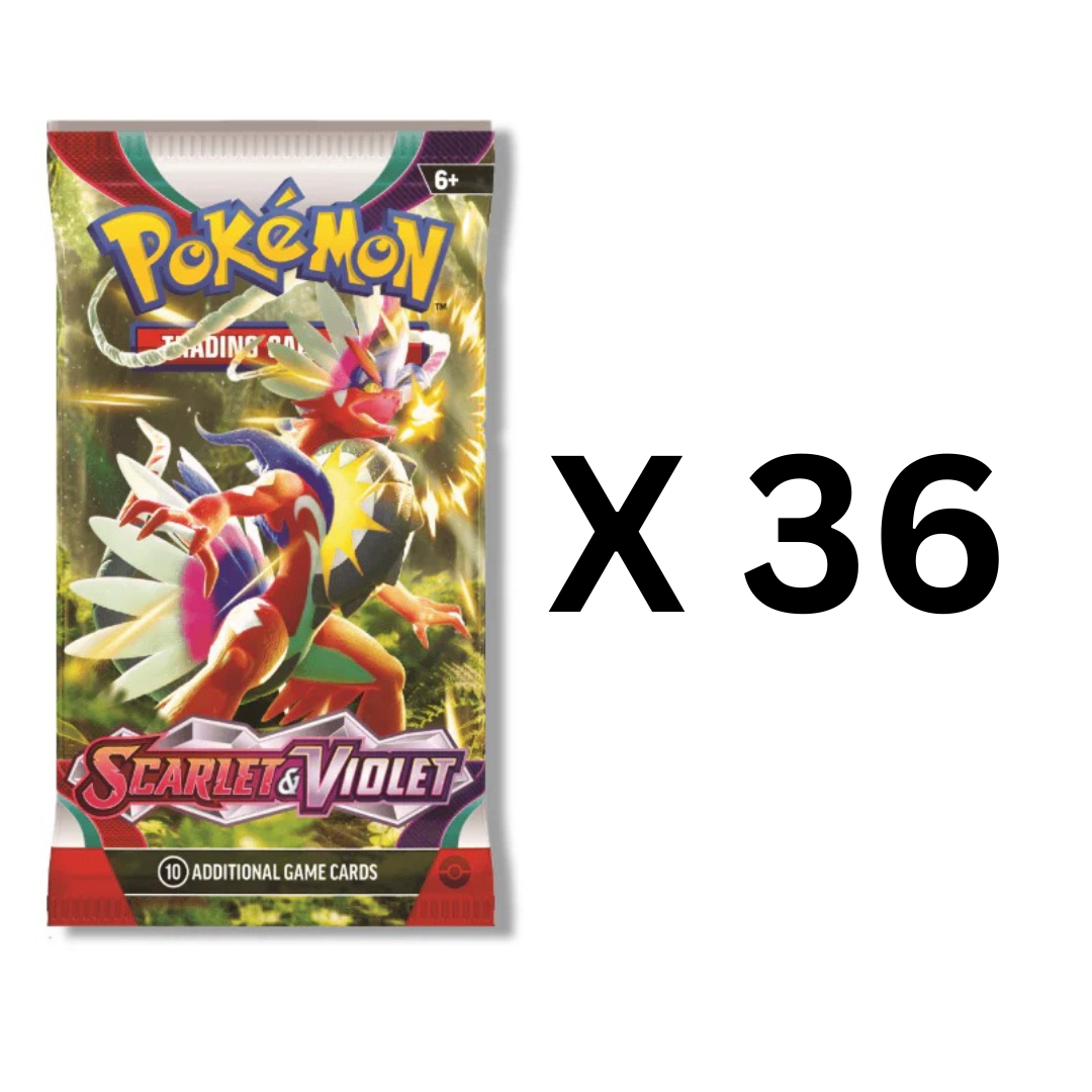 Pokémon TCG: Scarlet & Violet Booster packs: 36 Loose Packs