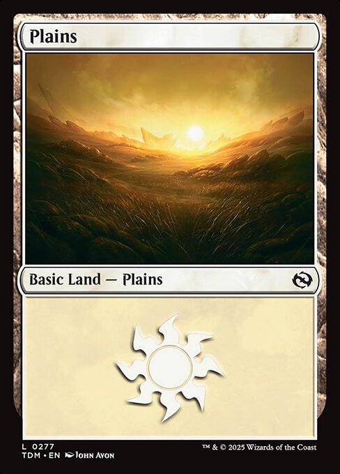 Plains — TDM #277