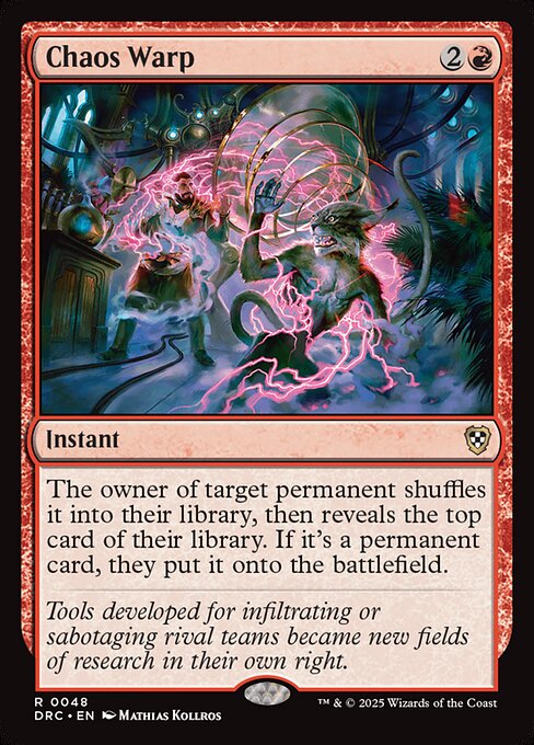 Chaos Warp — DRC #48