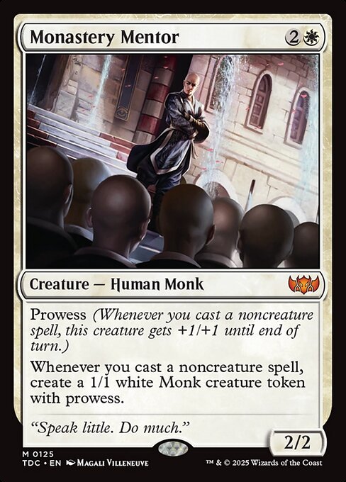 Monastery Mentor — TDC #125