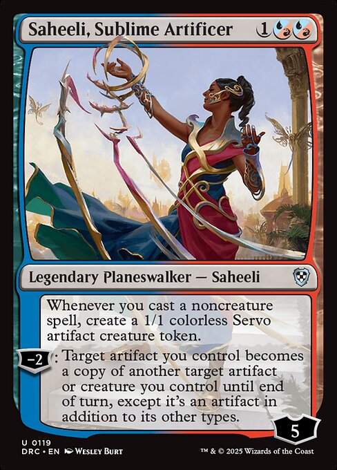 Saheeli, Sublime Artificer — DRC #119