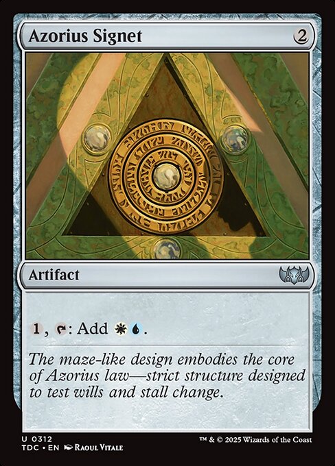 Azorius Signet — TDC #312