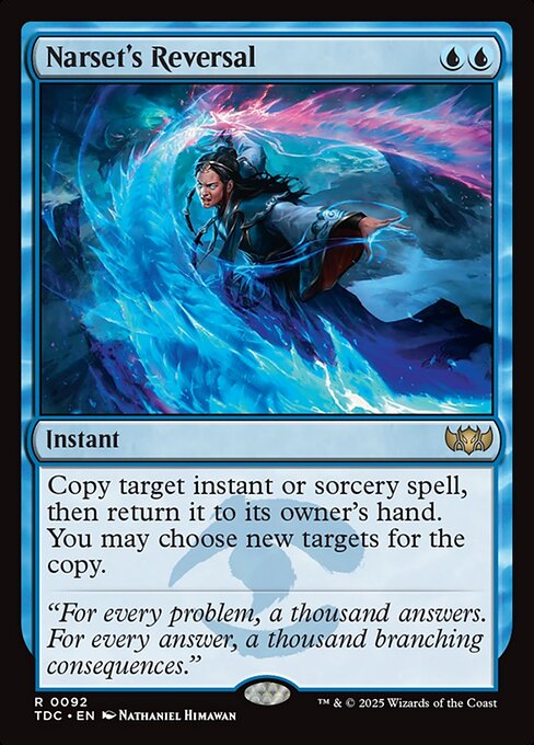 Narset's Reversal — TDC #92