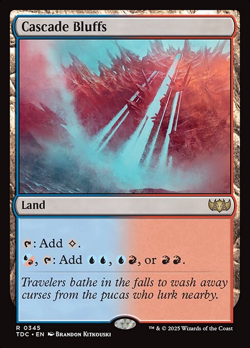 Cascade Bluffs — TDC #345