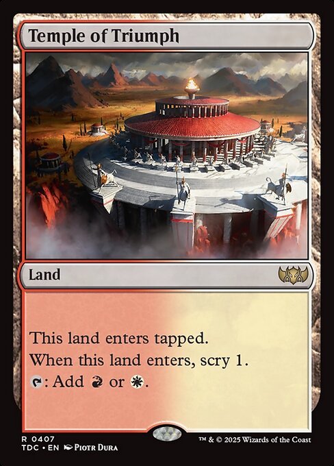 Temple of Triumph — TDC #407