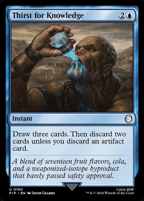 Thirst for Knowledge (PIP #180)