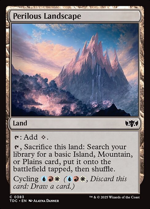 Perilous Landscape — TDC #383