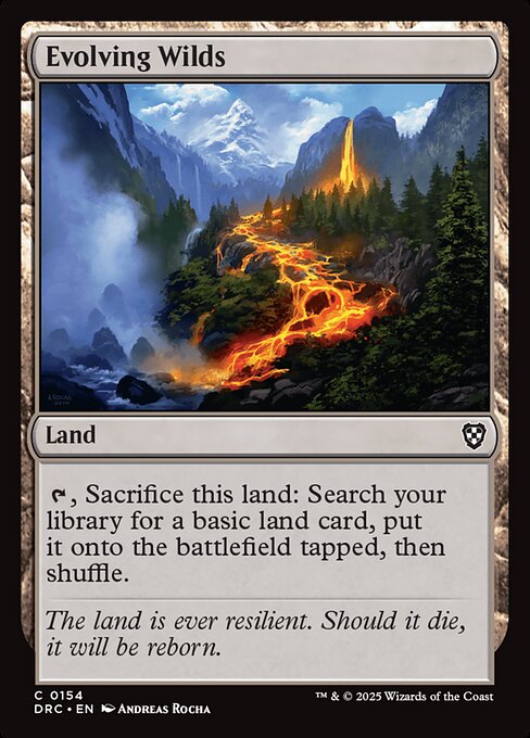 Evolving Wilds — DRC #154