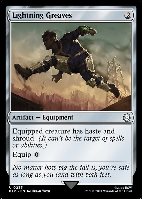 Lightning Greaves (PIP #233)