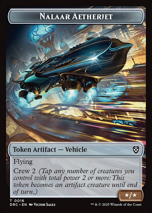 Nalaar Aetherjet // Treasure — TDRC #16-TDFT-11