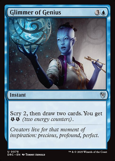 Glimmer of Genius — DRC #78