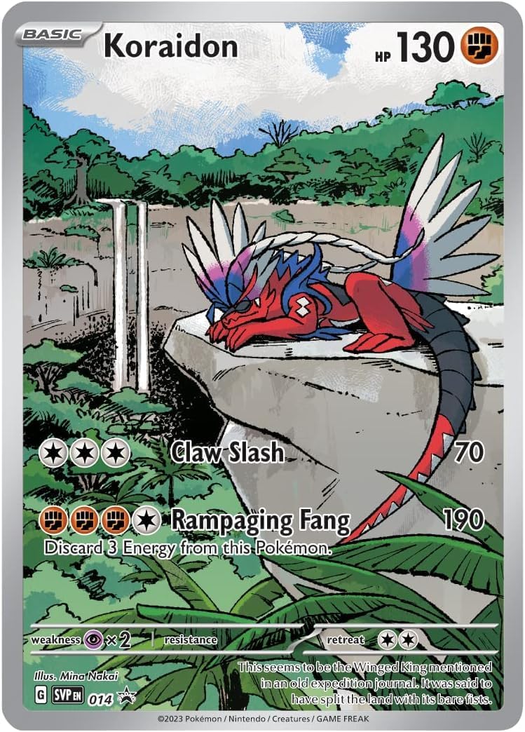 Pokémon TCG: Scarlet & Violet Elite Trainer Box Koraidon - Red