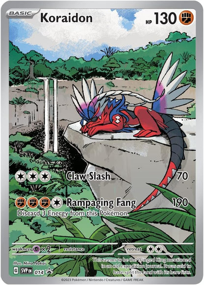 Pokémon TCG: Scarlet & Violet Elite Trainer Box Koraidon - Red
