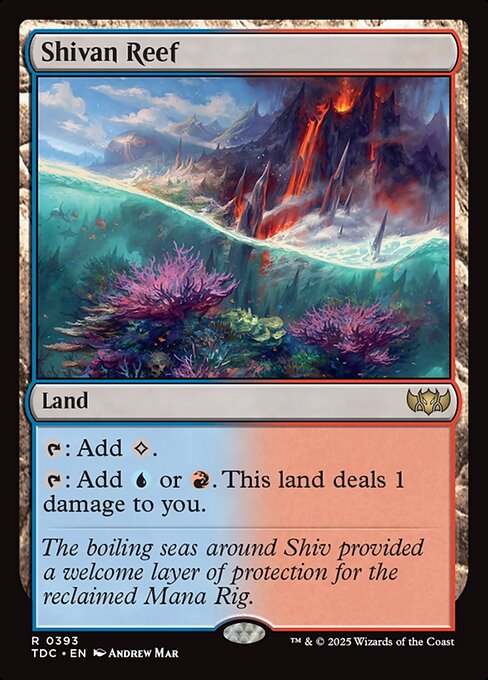 Shivan Reef — TDC #393