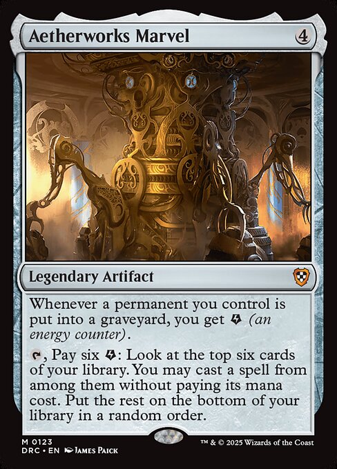 Aetherworks Marvel — DRC #123