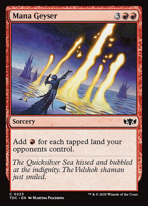Mana Geyser — TDC #223