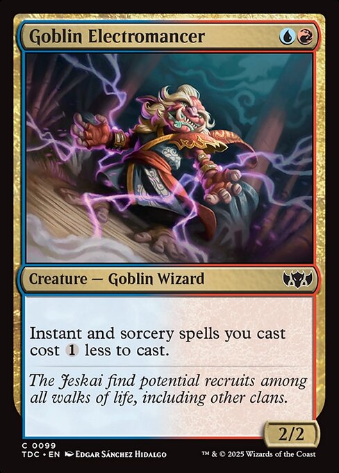 Goblin Electromancer — TDC #99