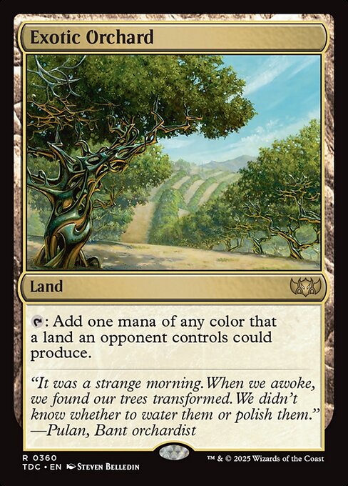 Exotic Orchard — TDC #360