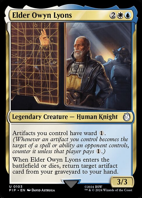Elder Owyn Lyons (PIP #103)