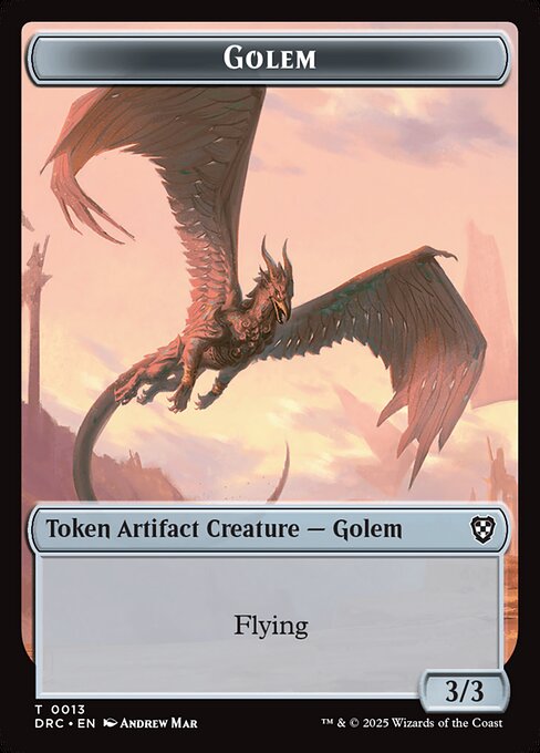 Golem // Nalaar Aetherjet — TDRC #13-16