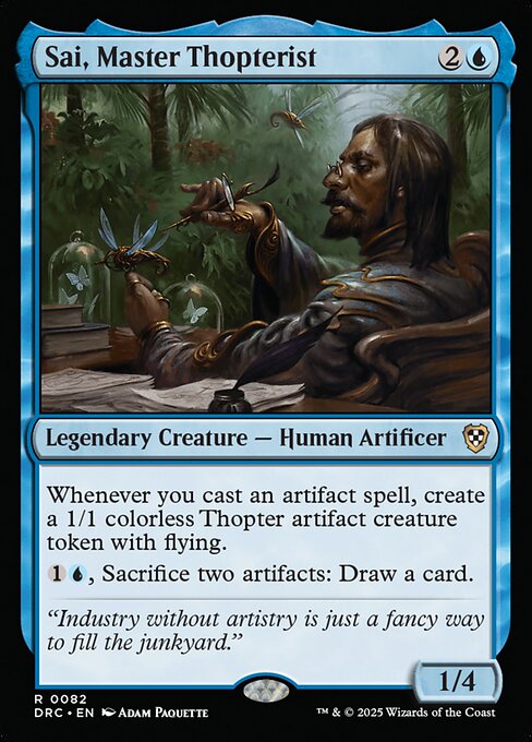 Sai, Master Thopterist — DRC #82