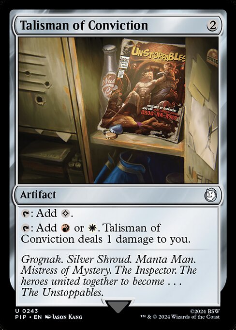 Talisman of Conviction (PIP #243)