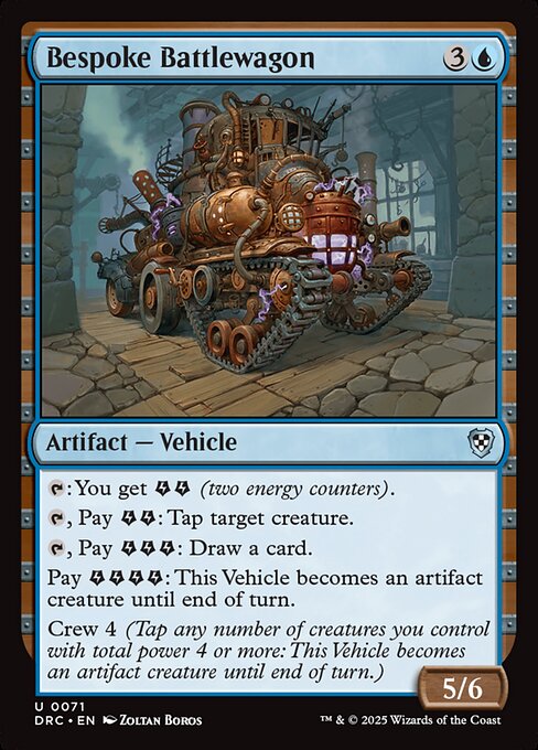 Bespoke Battlewagon — DRC #71