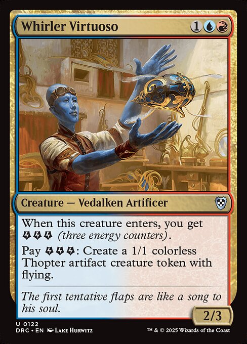 Whirler Virtuoso — DRC #122