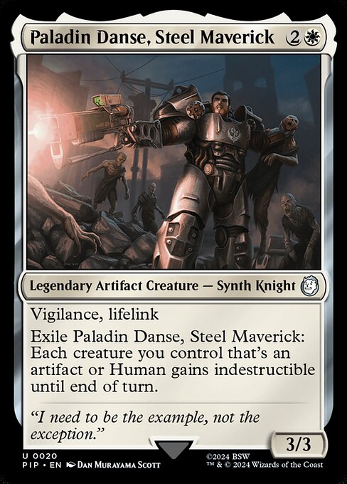 Paladin Danse, Steel Maverick (PIP #20)
