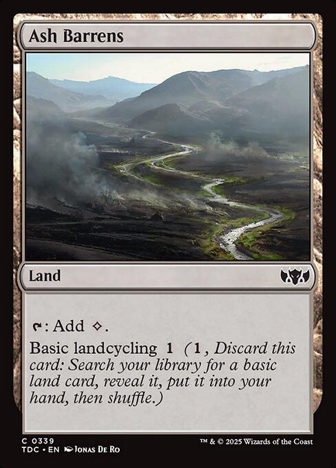 Ash Barrens — TDC #339